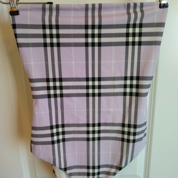 burberry swimsuit purple